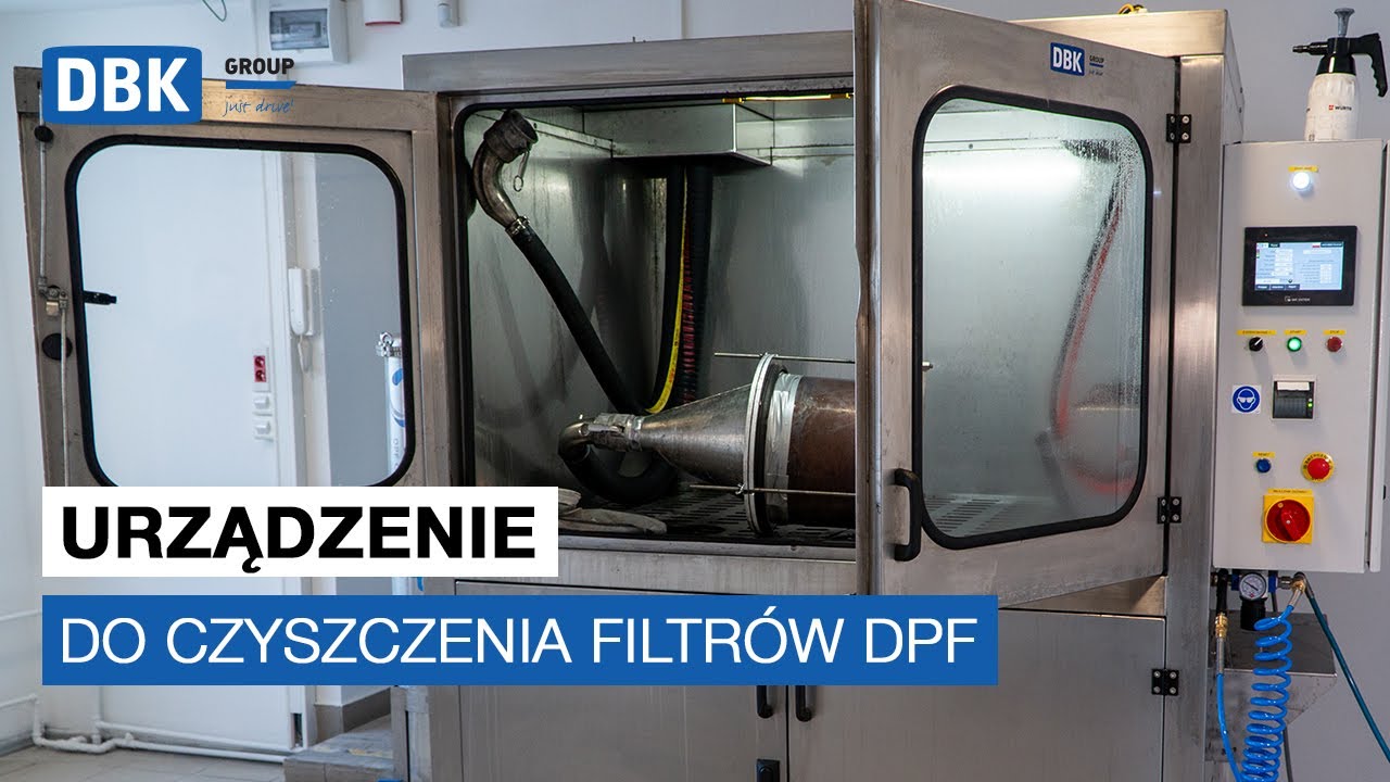 urządzenie do czyszczenia filtrów DPF