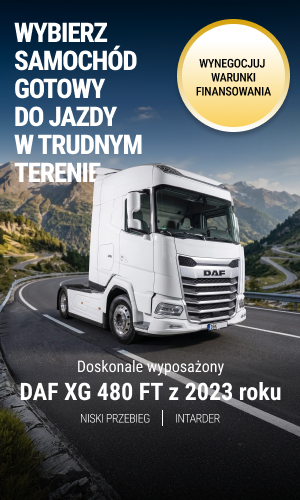 DAF XG 480 FT z 2023 roku - niska rata, tylko 849 euro